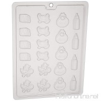 Cybrtrayd Life of the Party B049 Baby Deco's Chocolate Candy Mold in Sealed Protective Poly Bag Imprinted with Copyrighted Cybrtrayd Molding Instructions - B000EGAQH2